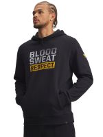 Polerón UA Project Rock Rival Fleece Negro Hombre