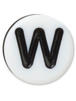 Jibbitz Crocs W Pequeña Carta de Amistad Blanco