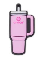 Jibbitz Crocs Botella De Agua Rosa Dorado