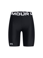 Shorts HeatGear® de 8"" Negro para mujer