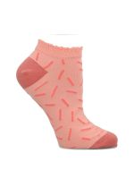 Calcetín Algodón Mujer Ped St Stick Rosado