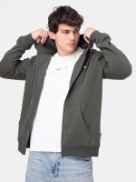 Poleron Hombre Emblem Full Zip Verde