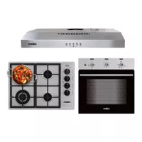 Kit Campana + Encimera + Horno 60cm Mabe CM6045_CMG6044_HM6031