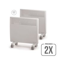 Pack 2 Calefactores Eléctrico Bosca B1000 wifi Convector