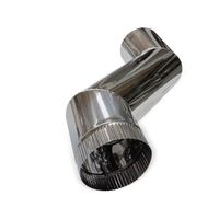 Jgo Codo y Contracodo Ac.Inox 6"" X135º