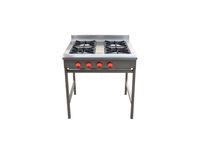 ANAFE 4 QUEMADORES INOX GLP