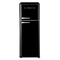 REFRIGERADOR RETRO FRIO DIRECTO 203 LTS LRT-210DFNR NEGRO