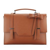 Ecosusi Bolso Maletín WORKS para laptop de hasta 15.6 '' - camel