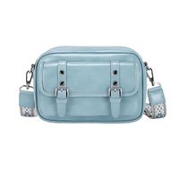 Ecousi Bolso Mensajero Mia con Correa Ancha - Azul