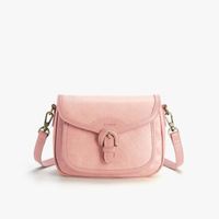 Ecosusi Cartera Bandolera Evelina de Papel Lavable Ecológico Rosado