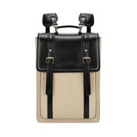 Ecosusi Mochila Dolce con Efecto Tejido para notebook 15.6"" - Negro