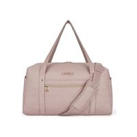 BAGSMART - Bolso de Mano para Viajes con Bolsa para Zapatos - Rosado