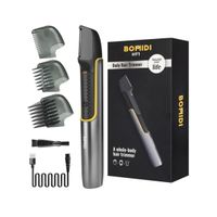 Bomidi Afeitadora Eléctrica Inalámbrica USB HT1 Plateado
