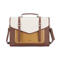 Ecosusi - Maletín Vint Myosotis para 15.6"" Marrón