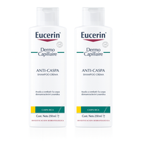 Pack2 Shampoo Eucerin Dermocapillaire  Anticaspa Crema 250ml