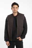 Chaqueta hombre sin gorrro fresno 100% algodón orgánico Froens