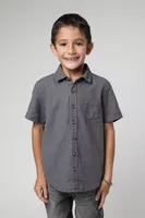 Camisa manga corta kids Classic azul