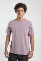 Polera hombre manga corta Heavyweight Plain rosado Algodón orgánico Froens