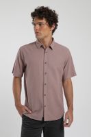 Camisa manga corta Classic rosado Algodón orgánico Froens