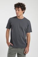 Polera hombre manga corta Heavyweight Loose grafito Algodón orgánico Froens