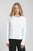 Polera mujer manga larga Lino grafito  Froens