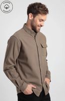 Camisa manga larga hombre Classic olivo