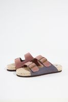 Sandalia mujer cuero Tormes rosado