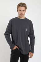 Polera manga  larga Hombre Fungi Froens