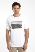 Polera hombre manga corta foto oceano 100% algodón orgánico Froens