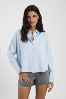 Blusa Lazos celeste Lino Froens