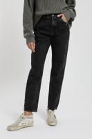 Pantalón mujer recto gris