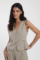 Blusa Sandalo Mujer -Lino