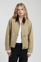 Chaqueta mujer Barn beige canvas Froens