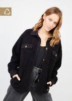 Chaqueta mujer Sherpa grafito