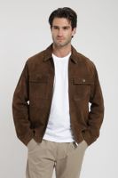 Chaqueta hombre Gamuza café Froens