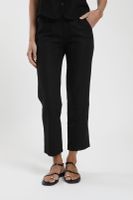 Pantalón mujer Iris negro Lino Froens