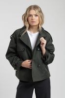 Chaqueta mujer Trench verde Froens