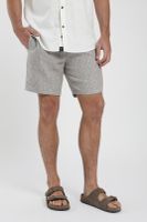 Short hombre de Lino rayas taupe Froens