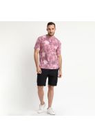 Polera Manga Corta Moda Rosa