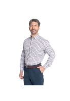 Camisa Manga Larga Cuadros Grandes Hombre