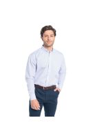 Camisa Manga Larga Mini Cuadros Hombre