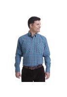 Camisa Villela Fantasía Turquesa