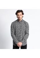 Camisa Manga Larga Estampada Full Slim Fit