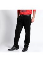 Pantalón Cotelé Con Pinzas Verde Medio