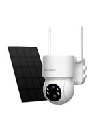 Cámara De Seguridad Aiwa Wifi Exterior Panel Solar Awcto43