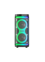 Parlante Bluetooth Portatil Aiwa Karaoke Tws Led Aw-poh5d Negro