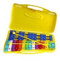 Metalófono 25 Notas Cromático Didáctico Nutech, Gran Calidad