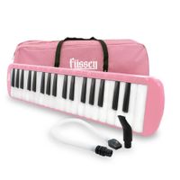 Melodica 37 Notas Rosada con Estuche