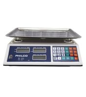 Balanza Pesa Digital Para Comercio Recargable Hasta 40Kg Philco