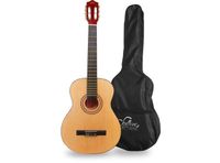 Guitarra Sevillana Natural 30 Pulgadas Para Niños Con Funda